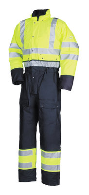 Coverall Sioen 5616 Rabaul Fluo Yellow/Marine Blue